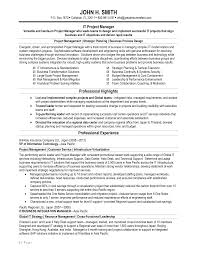 Manage the development, commercialization and production of technical footwear. Http Www Greatresumesfast Org Samples Professional It 20project 20manager 20 Resume Pdf