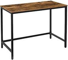 Entdecken sie unsere produktauswahl sekretär & schreibtisch mit markenqualität zu discountpreisen. Amazon De Hoobro Schreibtisch Kleiner Computertisch Burotisch Im Industriestil 100 X 50 X 75 Cm Arbeitstisch Fur Kleine Raume Stabiler Metallrahmen Leicht Zu Montieren Dunkelbraun Schwarz Ebf50dn01