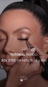 Foxy Eyes como você NUNCA viu! #foxyeyes #maquiagem #maquiagemprofissional  #tutorialmakeup #makeup #cursomaquiagemprofissional #cursomaquiagem