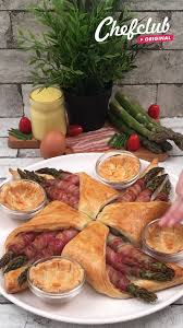 Rezept Knuspriger Bacon Spargel Mit Sauce Hollandaise Und Andere Rezepte Von Chefclub Original Video Rezept Video Rezepte Essensrezepte Lecker Schmecker Rezepte