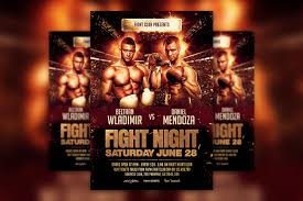 462 x 693 jpeg 281 кб. Fight Night Flyer Psd Template Hyperpix