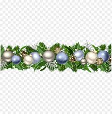 Transparent christmas mistletoe garland with pearls png images. Christmas Deco Garland Png Images Toppng