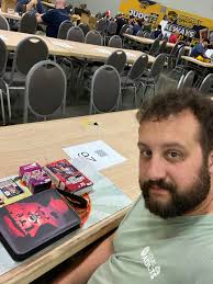 One piece players, left playmat at Heroes & Fantasies