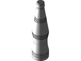 Bottle Of Teh Botol Sosro 3d Cad Model Library Grabcad