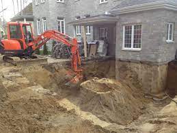 This can be intrusive when the actual construction of the basement floor and walls is being carried out. Aurora Excavating Contractor Basement Excavation Company