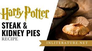 Mushrooms and bacon are sometimes included, and various ales, notably stout, can be added to the gravy. Steak Kidney Pie Harry Potter Food In Literature Youtube