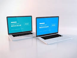 Realistic Laptop Mockup In 2020 Business Card Mock Up Minimalist Business Cards Modern Business Cards