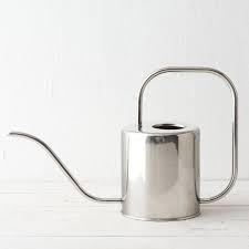 Stainless Watering Can Large Watering Can Modern Watering Cans Canning