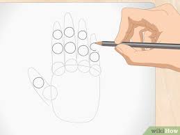 Notice how i marked this line below the point where the fingers appear to start on the palm side. How To Draw Anime Hands 12 Steps With Pictures Wikihow