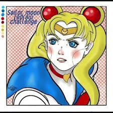 Love seeing all the sailormoon redraws! Heres my attempt. Not perfect but  happy with it! If you done the challenge please pop your IG in the  comments, id love to follow! Mines @AshSketchums 😊💖
