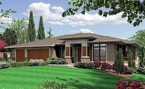 Plan 6966am Modern Prairie Style Home Plan Prairie Style Houses Prairie House Contemporary House Plans
