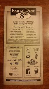 Texas roadhouse menu aurora co foodspotting. Texas Roadhouse Menu Prices