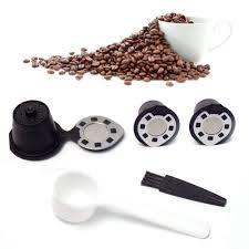Litifo single serve coffee maker with milk frother, 6 in 1 coffee machine for tea, k cup pods & ground coffee, compact cappuccino machine and latte maker combo, black 3.5 out of 5 stars 8 $95.99 $ 95. Eco Friendly Stainless Steel Mesh Filter For Nespresso Machines With Coffee Spoon And Brush For Dolce Gusto Refillable Pods Single Cup Coffee Filters Volwco Reusable Nespresso Capsules Coffee Machine Parts Home