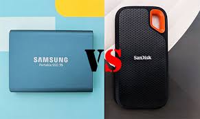 The sandisk portable drive offers high performance ssd speeds at a very thin form factor. Samsung T5 Ssd Vs Sandisk Extreme Ssd Mbreviews
