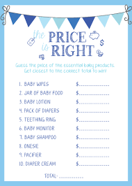Baby Shower Price Is Right Baby Shower Game Boy Baby Shower Baby Shower Ideas Blue Baby Shower Word Ju Boy Baby Shower Games Blue Baby Shower Shower Price