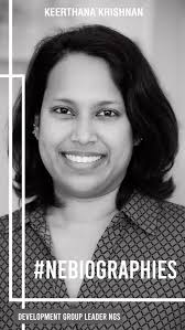 Meet Keerthana Krishnan, better known as Kit, our talented NGS Development  Group Leader.