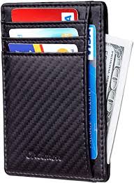 Especially when you are planning to go for travel, camping, hiking or fishing. Chelmon Slim Wallet Rfid Front Pocket Wallet Minimalist Secure Thin Credit Card Holder Black Carbon At Amazon Men S Clothing Store
