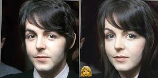 Jag gjorde om Paul till en kvinna med en app. Resultatet är skrämmande  realistiskt. : r/beatles