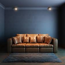 My living room has this awful blue carpet and i already had brown couches. Decorating With Brown And Navy