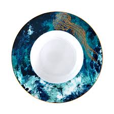 Trouvez assiettes a pâtes sur 2ememain ✅ avantageux pour tout le monde. Ocean Bleu Assiette A Pates Grande Taille Haviland