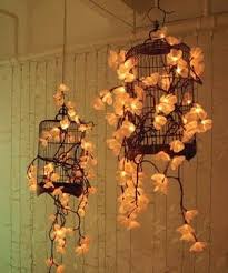 Hanging Bird Cage Decor Ideas Fairy Light Cages Fairy Lights Fairy Lights Bedroom Decor