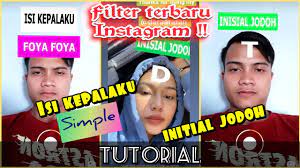 Menurut ustaz adi hidayat dalam sebuah video pendek di youtube semoga berkah, jawabannya adalah boleh. Cara Mendapatkan Filter Inisial Jodoh Isi Kepalaku Terbaru Di Instagram Youtube
