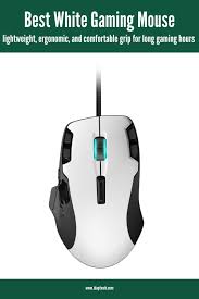 Best White Gaming Mouse For 2020 In 2020 Gaming Mouse Games All Video Games