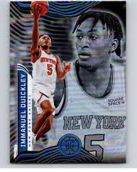 2021-22 Panini Illusions #12 Immanuel Quickley New York Knicks V86621