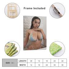 HBHCLXN Sophie Mudd Sexy Poster Big Boobs Hot Bikini Poster 1 Canvas Wall  Art Posters For Room Aesthetic And Decor Pictures For Living Room Bedroom  Decor 08x12inch(20x30cm), Frame-style: Posters & Prints - Amazon.com