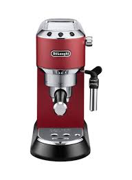 It is an affordable machine that has an extremely beautiful exterior. Shop Delonghi Dedica Espresso Coffee Maker 1350w Ec685 R Red Silver Online In Dubai Abu Dhabi And All Uae