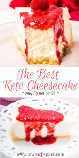 You have got to try this keto cheesecake recipe soon! The Best Keto Cheesecake Recipe Creamy Dreamy Low Carb Spark