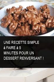 Une Recette Simple A Faire A 5 Minutes Pour Un Dessert Renversant Recette Recette Simple Recette Chocolat Maison