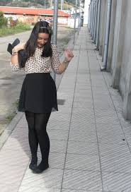 Black Skirt With Black Tights And Flats Tights Black Tights Skirts Fashion Outfits