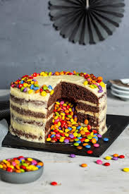 Surprise Surprise Piata Kuchen Mit Bunter Fllung Food Pinata Cake Cake