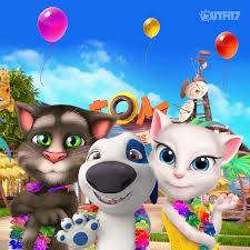 Talking Hank S Birthday Is On Leap Day 3 Wish You All The Best Xo Talking Angela Talkingangela Mytalkingan Cat Birthday Party Talking Tom My Talking Tom