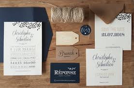 Faire part de mariage champêtre. Faire Part Mariage Champetre Chic Dans Un Style Nature Kraft Marine Et Lin Naturel Faire Part Mariage Kraft Faire Part Mariage Faire Part Mariage Nature Chic