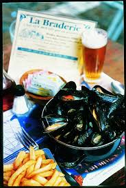 Moules Frites A La Lilloise Recette Moules Frites Recette Moules Frites Recette