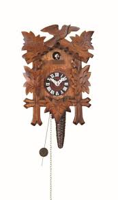 2002 Black Forest Cuckoo Clock Edelweiss Fröhliche Wanderer German Swiss 18