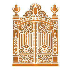 Stamperia Schablone G 21x29 7 Cm Gate Arte Texturas Stencill