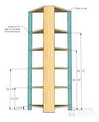30 diy pallet bookshelf | plans & instructions. How To Make A Corner Bookshelf 58 Diy Methods Guide Patterns