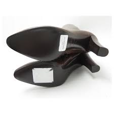 New Yves Saint Laurent Shoes Lily Boots 440854 40 Brown Leather Shoes Ref 340846 Joli Closet