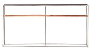 Mill Mini Leather Console Table Reviews Cb2 Leather Console Table Modern Console Tables Contemporary Console Table