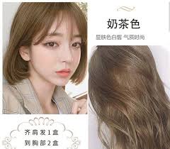 Gives hair a shiny, silky finish. What Hair Colors Are Suitable For Summer Dyeing Milk Tea Color Is Perfect For Summer Sihai Network Amp
