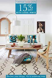 Use Promo Code Pin15 For An Extra 15 Off Our Decor And Modify The Comforts Of Your Home Go To Wisteria Com And Sh Decor Home Decor Styles Living Room Remodel