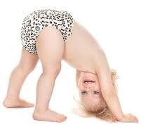 Biodegradable Disposable Diapers Leopard Print, Size Junior 5+, 16 pieces -  18-30 Kg
