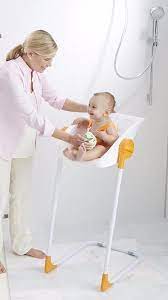 Luckily, specialized baby bath seats and bathtubs are easily available these days to make bathing easier and more comfortable for you and your baby. Bathing Your Babies Should Be A Special Time Not A Painful Time Primo Baby 39 S Charli Chair Is An Elevate Baby Bath Seat New Baby Products Baby Shower Chair