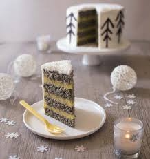 Layer Cake Citron Sesame Noir Recette Gateau A Etage Dessert Fraise Idee Gateau