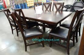 Shop costco.com for electronics, computers, furniture, outdoor living, appliances, jewelry and more. Costco Sale Bayside Furnishings 9 Pc Dining Set 699 99 Kitchen Table Settings Bayside Furnishings Dining Furniture