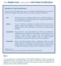 What Naukri Com Is Saying About Sap Global Certification Saptraining Saptrainingkolkata Sapcertification Sayings Sap Good Job