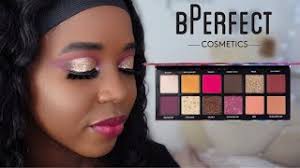 Dzięki niej możesz stworzyć nieskończoną ilość spojrzeń, które zachwycą. New Bperfect Manifest Palette Review Swatches And Demo Glitter Cut Crease Tutorial Youtube